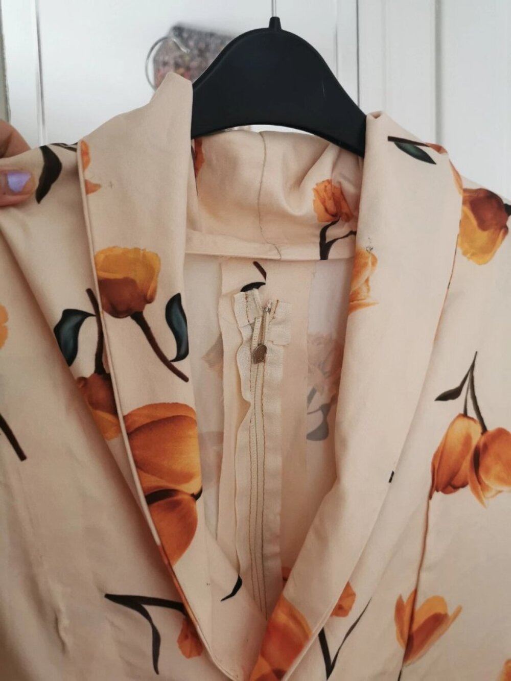 Handmade retro-style dress - Picture 3 of 5